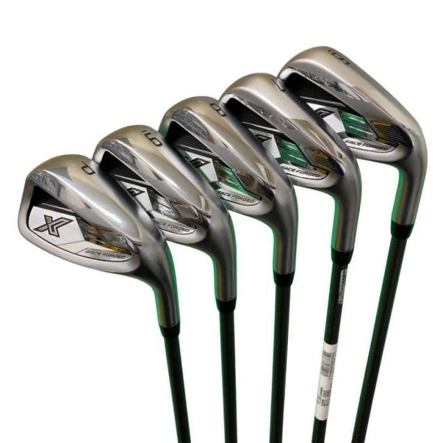 【中古】 ダンロップ XXIO(2024) eks 5S アイアンセット IR Miyazaki AX-3(IR) (フレックスS) メンズ 男性用 右利き 右用 Cランク ゴルフクラブ