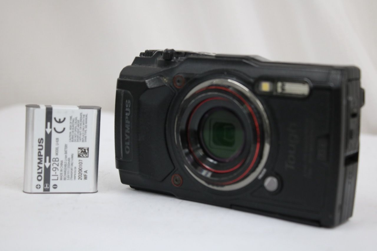 返品保証】 オリンパス Olympus Tough IM015 Tough TG-6 ブラック