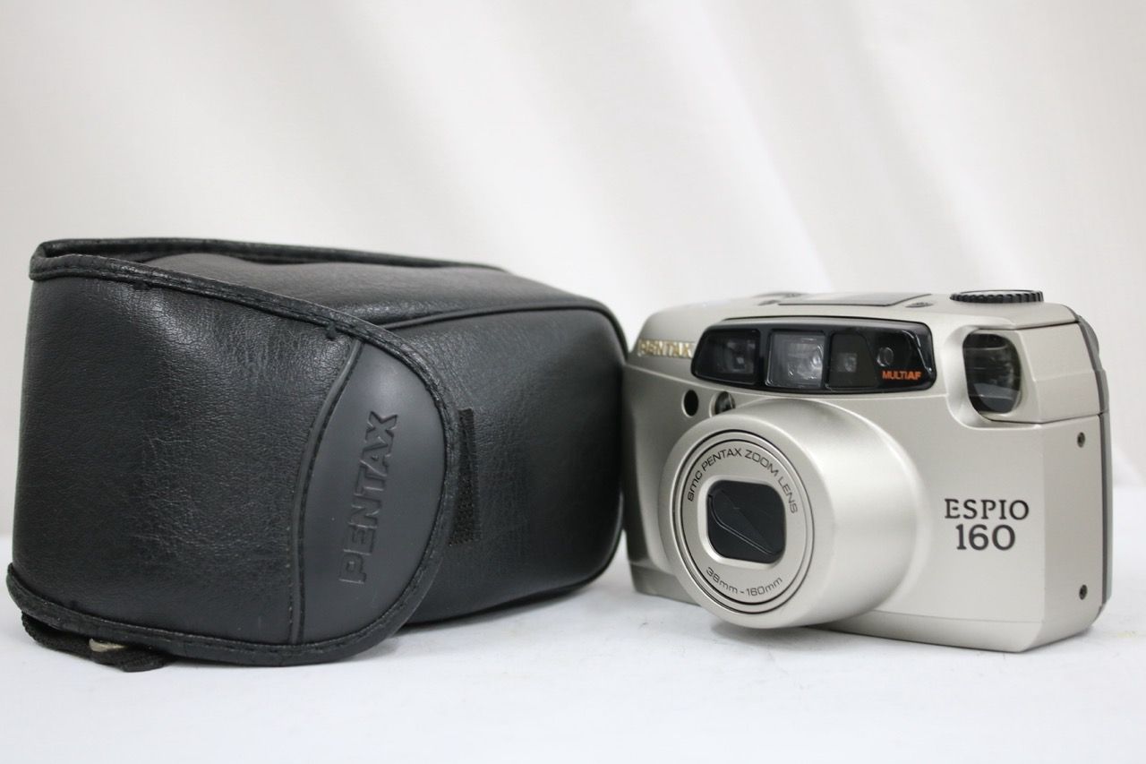 【返品保証】 ペンタックス Pentax ESPIO 160 38-160mm ケース付き コンパクトカメラ e12069