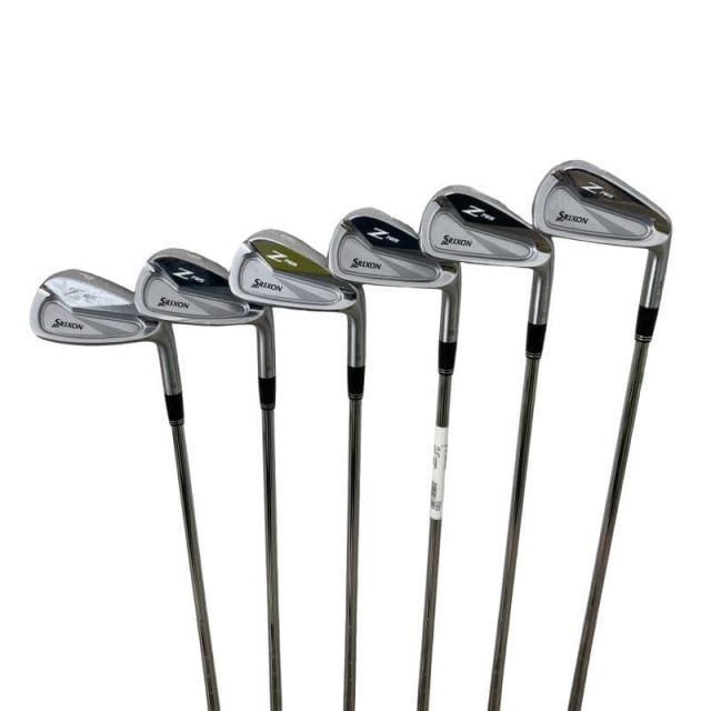【中古】 ダンロップ SRIXON Z765 6S アイアンセット IR NS PRO 980GH D.S.T (フレックスS) メンズ 男性用 右利き 右用 Cランク ゴルフクラブ