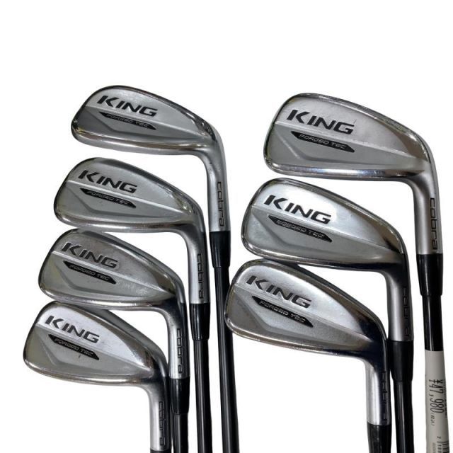 【中古】 コブラ KING FORGED TEC(2019) 8S アイアンセット IR リシャフト (フレックスその他) メンズ 男性用 右利き 右用 Dランク ゴルフクラブ