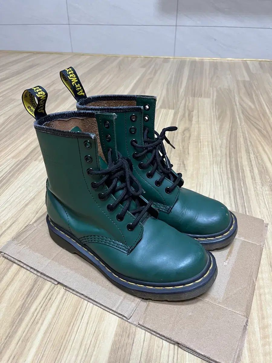 DR. MARTENS ドクターマーチン 1460 グリーン 8ホール ウォーカーブーツ UK6