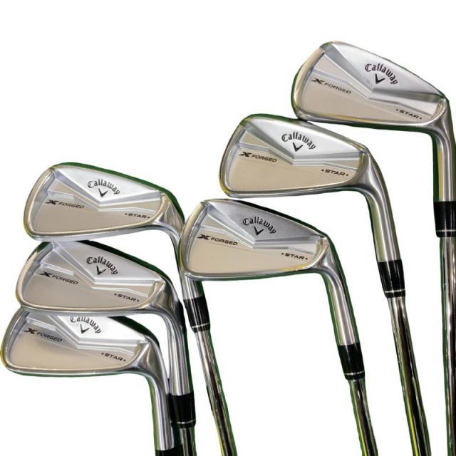 【中古】 キャロウェイ X FORGED STAR(2024) 6S アイアンセット IR NS PRO 950GH neo (フレックスS) メンズ 男性用 右利き 右用 Cランク ゴルフクラブ