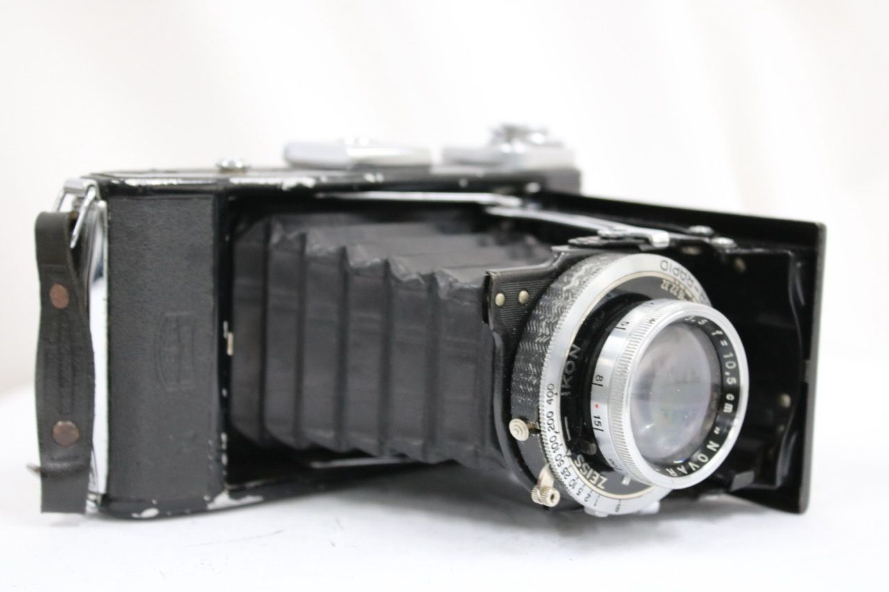 【訳あり品】 ツァイスイコン Zeiss Ikon IKonta 521/2 NOVAR-ANASTIGMAT 10.5cm F3.5 蛇腹カメラ e12150