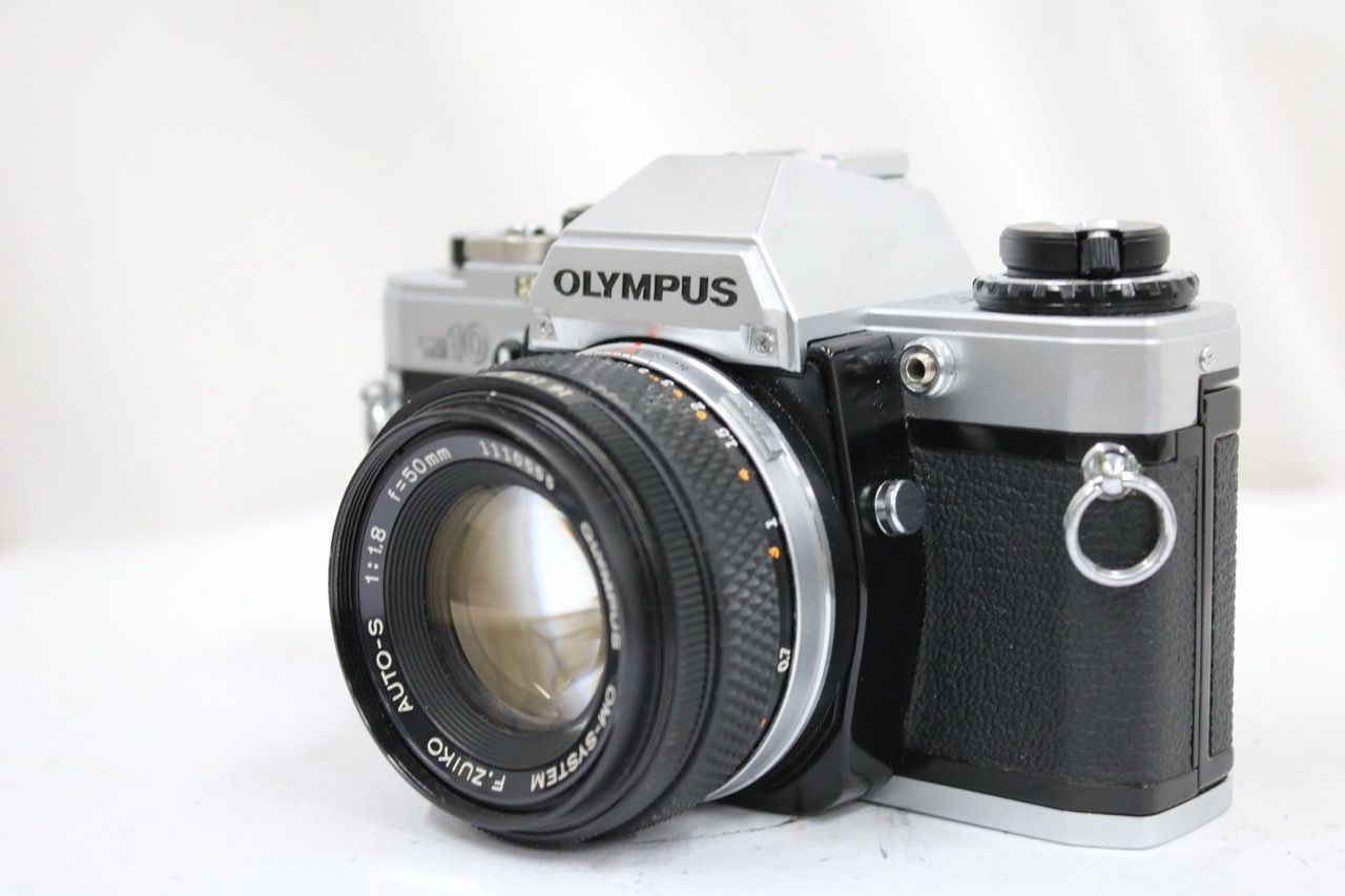 【返品保証】 オリンパス Olympus OM10 OM-SYSTEM F.ZUIKO AUTO-S 50mm F1.8 ボディレンズセット e12173