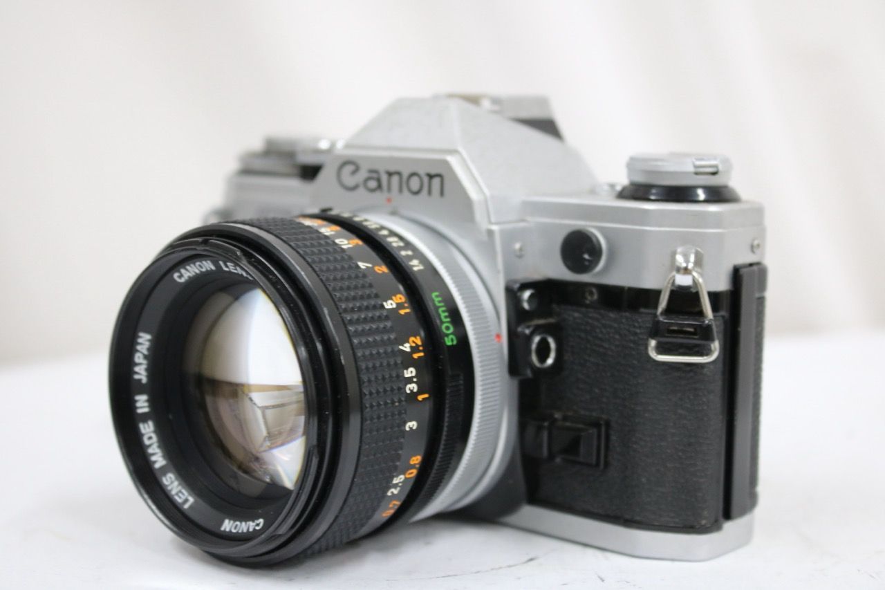 【返品保証】 キャノン Canon AE-1 FD 50mm F1.4 S.S.C. ボディレンズセット e12178
