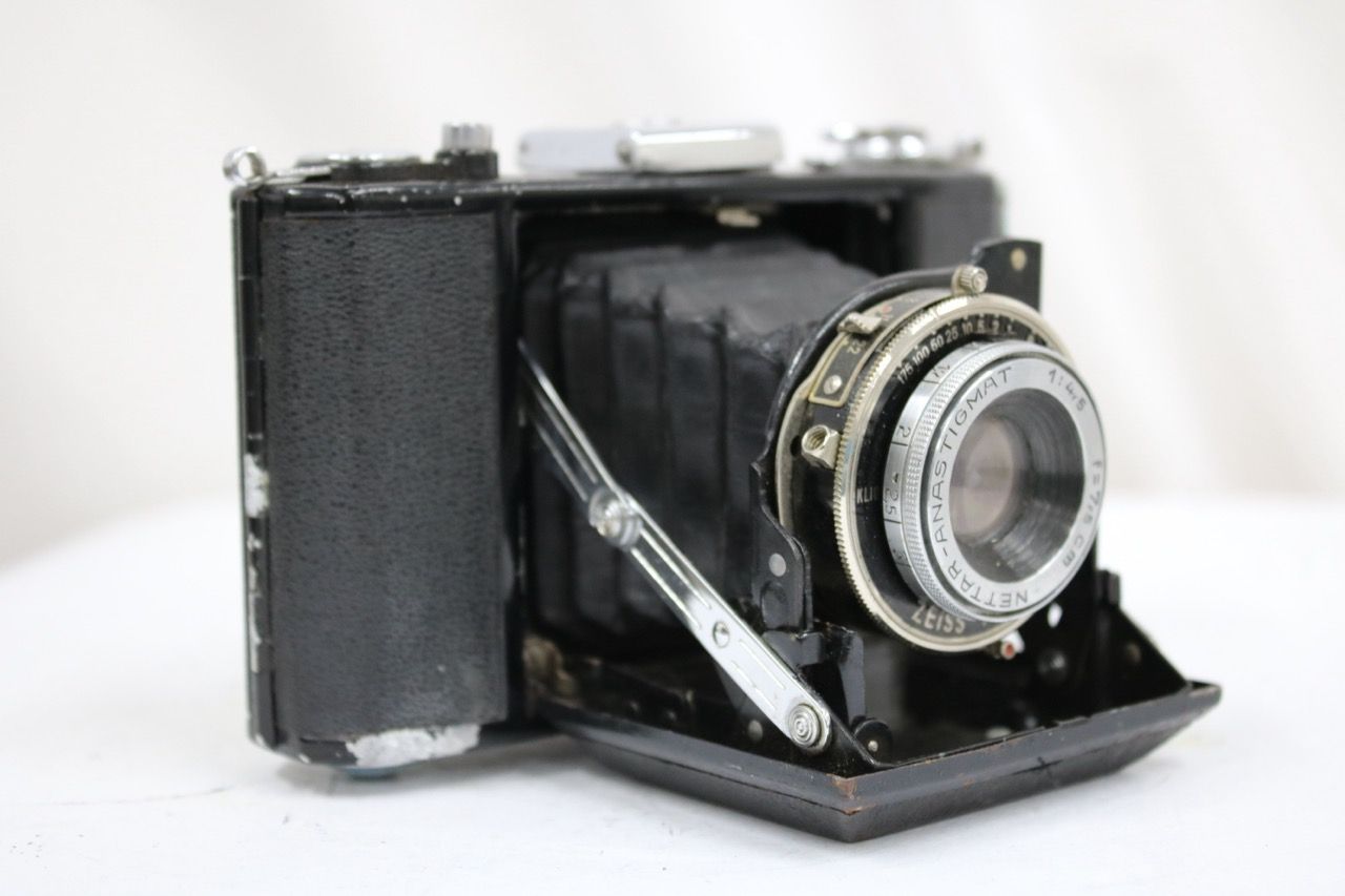 【訳あり品】 ツァイスイコン Zeiss Ikon Nettar 515/16 NETTAR-ANASTIGMAT 7.5cm F4.5 蛇腹カメラ e12157