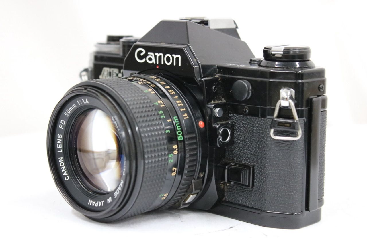 返品保証】 キャノン Canon AE-1 NEW FD 50mm F1.4 ボディレンズセット