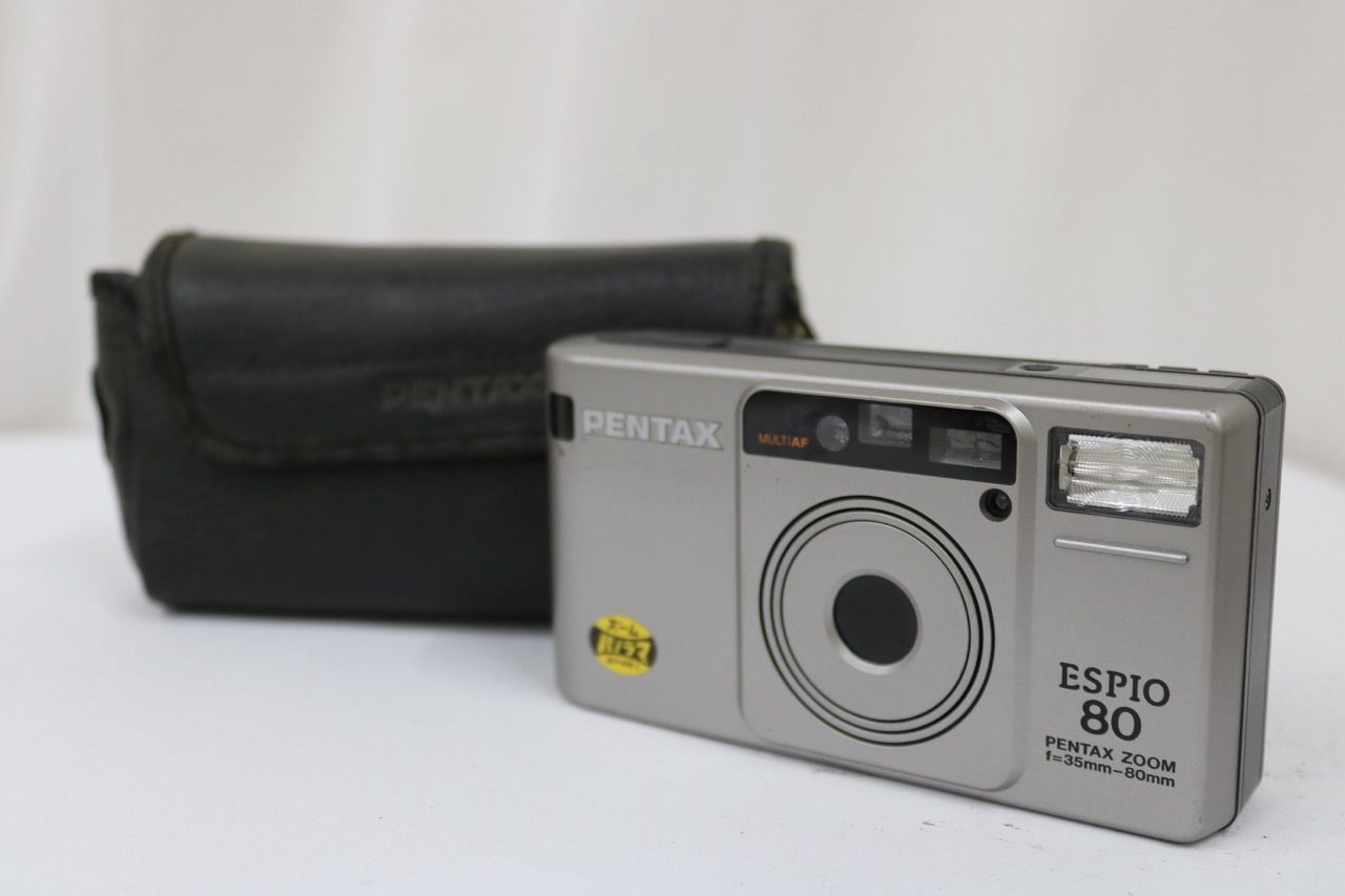 【返品保証】 ペンタックス Pentax ESPIO 80 35-80mm ケース付き コンパクトカメラ e12234