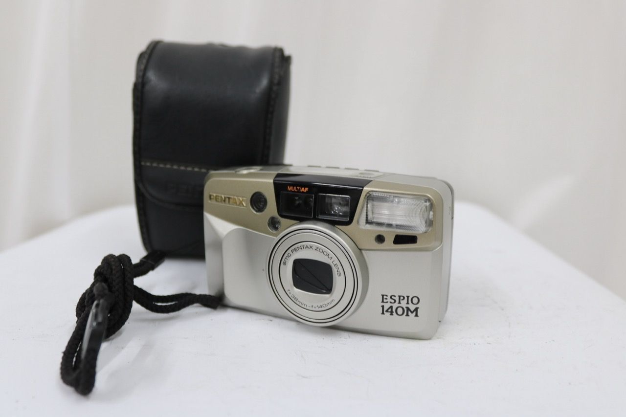 【返品保証】 ペンタックス Pentax ESPIO 140M 38-140mm ケース付き コンパクトカメラ e12210