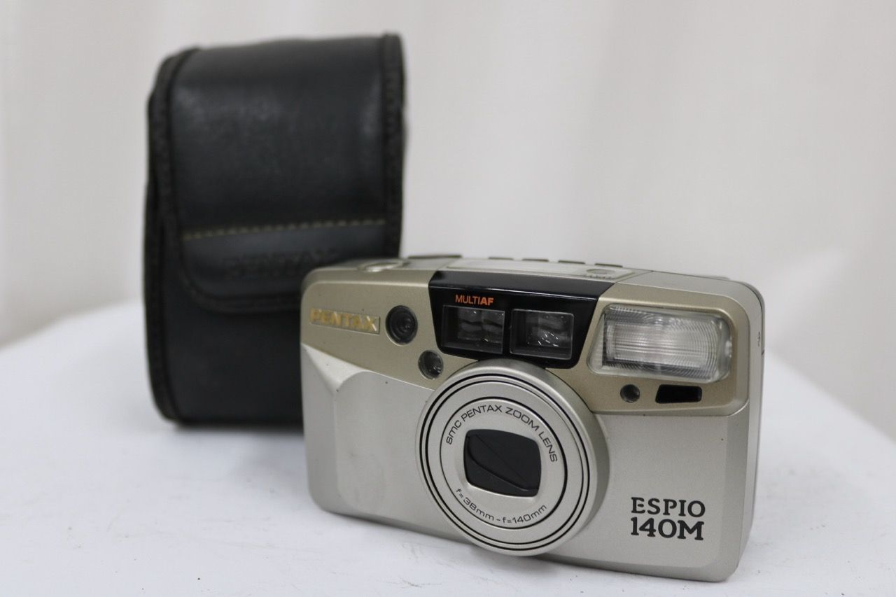 【返品保証】 ペンタックス Pentax ESPIO 140M 38-140mm ケース付き コンパクトカメラ e12213