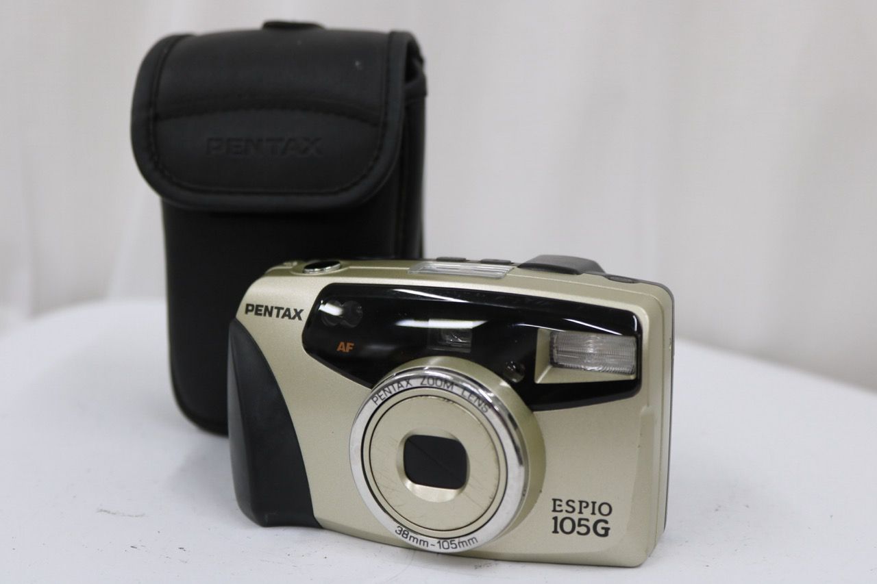 【返品保証】 ペンタックス Pentax ESPIO 105G 38-105mm ケース付き コンパクトカメラ e12237