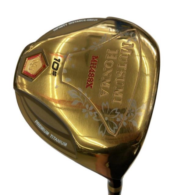 中古】 特価メーカー MUTSUMI HONMA MH488X 10.5° ドライバー DR