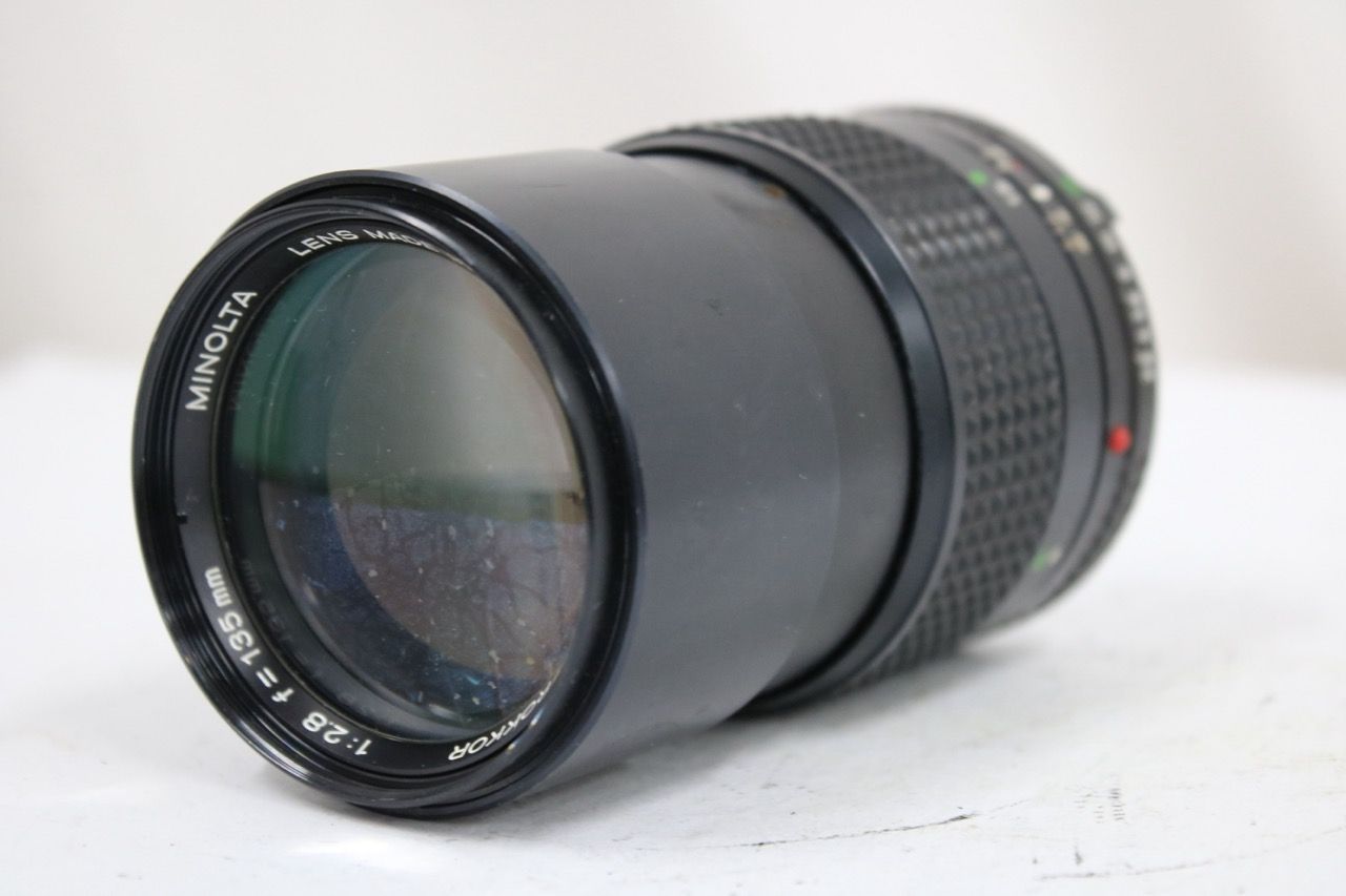 【訳あり品】 ミノルタ Minolta MD TELE ROKKOR 135mm F2.8 レンズ e12280