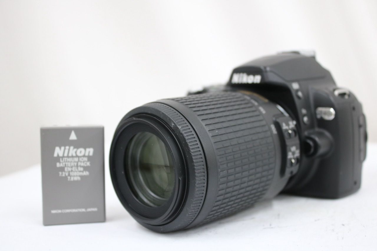 【返品保証】 ニコン Nikon D40x AF-S NIKKOR 55-200mm F4-5.6 ED DX VR デジタル一眼 e12274