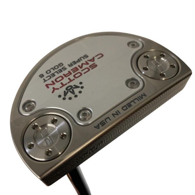 【中古】 タイトリスト SCOTTY CAMERON SUPER SELECT GOLO 6 33インチ パター PT スチール (フレックスその他) メンズ 男性用 右利き 右用 Nランク ゴルフクラブ