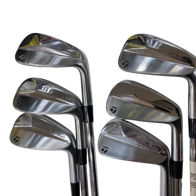 【中古】 テーラーメイド Taylor Made P・7MB 6S アイアンセット IR Dynamic Gold EX TOUR ISSUE (フレックスS) メンズ 男性用 右利き 右用 Dランク ゴルフクラブ