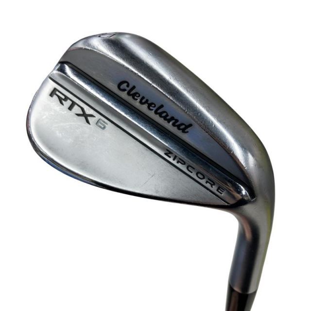 【中古】 クリーブランド Cleveland RTX-6 ZIPCORE ツアーサテン 50°/10° MID ウェッジ WG 純正特注シャフト (フレックスX) メンズ 男性用 右利き 右用 Cランク ゴルフクラブ