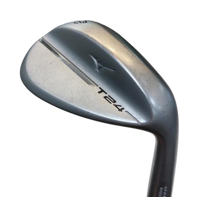 【中古】 ミズノ Mizuno T24(ソフトホワイトサテン) 58°/10° V ウェッジ WG 純正特注シャフト (フレックスS) メンズ 男性用 右利き 右用 Cランク ゴルフクラブ