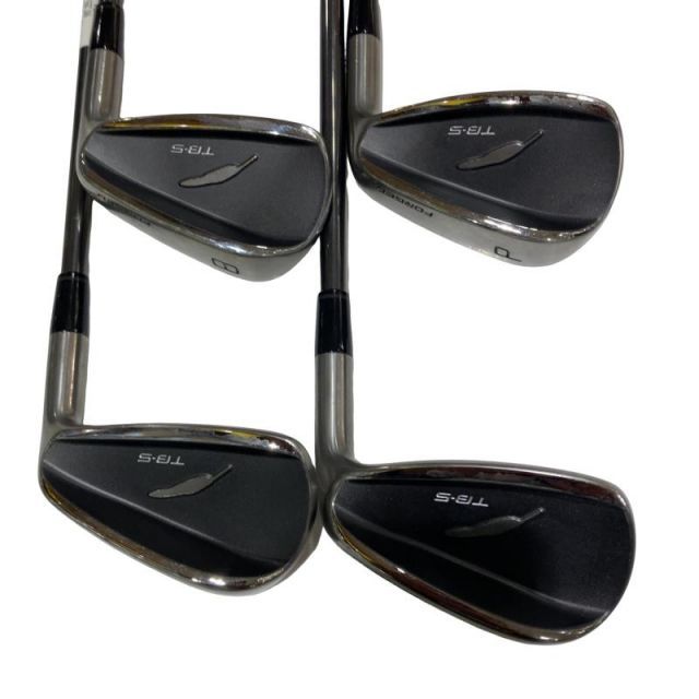 【中古】 フォーティーン TB-5 FORGED ライトブラック 5S アイアンセット IR FS-90i (フレックスR) メンズ 男性用 右利き 右用 Cランク ゴルフクラブ