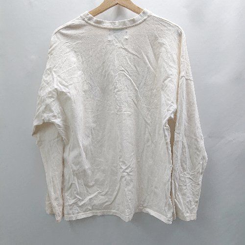 épine - 新品未使用エピヌ長袖Tシャツ アイボリー ◇ Θ epine エピヌ 長袖 ロングTシャツ サイズ表記なし アイボリー