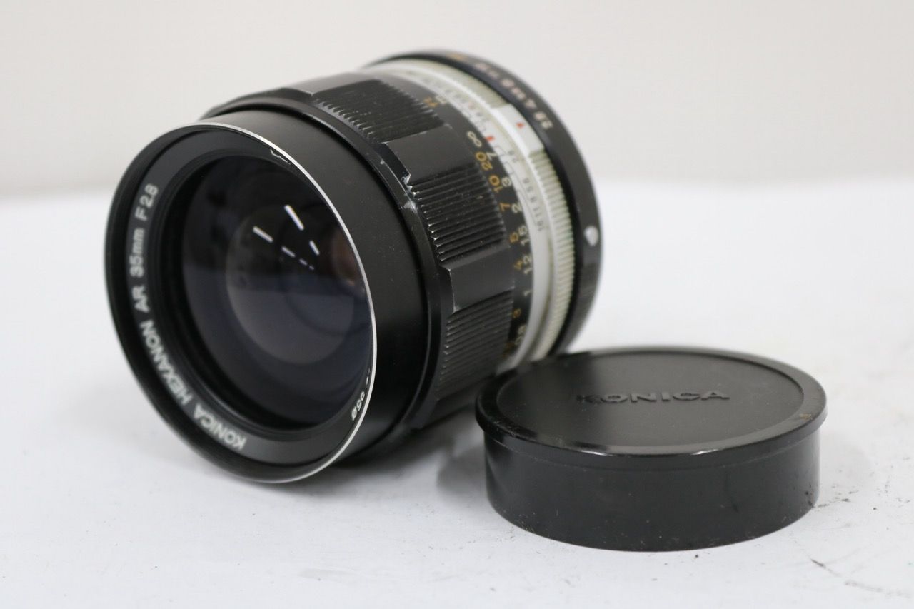 光学美品】 コニカ Konica Hexanon AR 35mm F2.8 レンズ e12324 - メルカリ