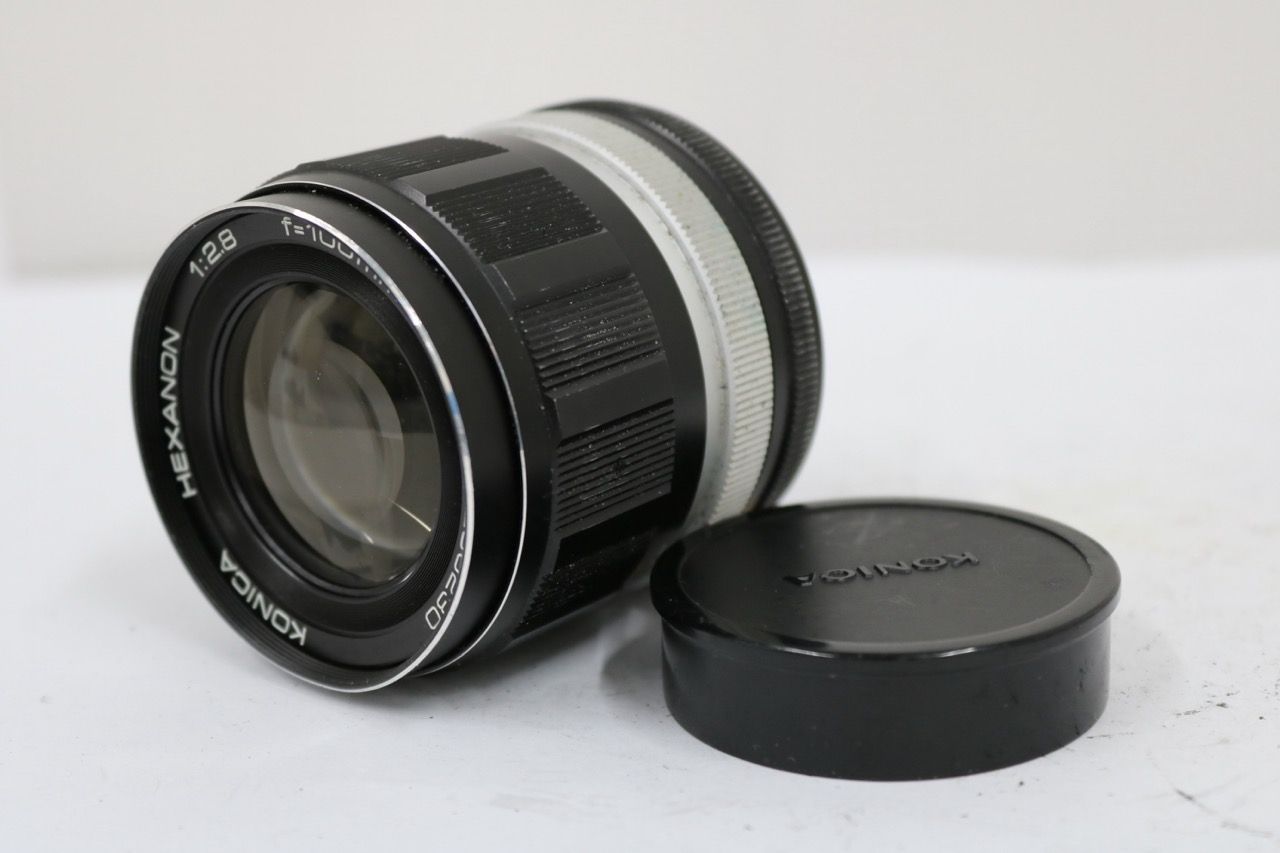 【返品保証】 コニカ Konica Hexanon 100mm F2.8 レンズ e12322