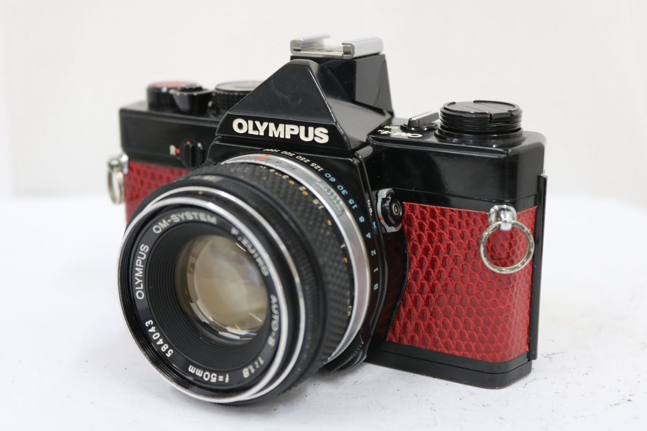 【返品保証】 オリンパス Olympus OM-1N F.ZUIKO AUTO-S 50mm F1.8 ボディレンズセット e12339