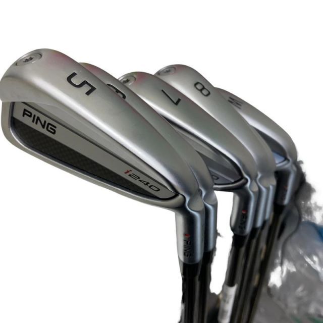 【中古】 ピン i240 7S アイアンセット IR PING TOUR 2.0 CHROME I (フレックスS) メンズ 男性用 右利き 右用 Cランク ゴルフクラブ