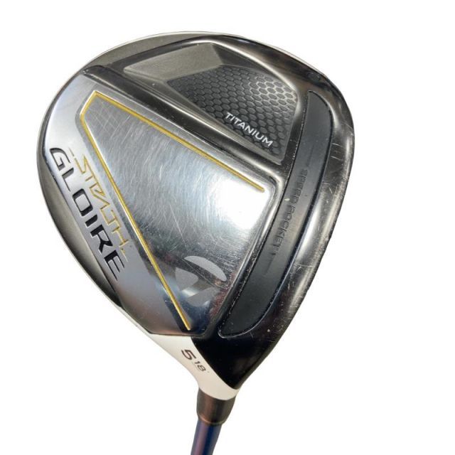 【中古】 テーラーメイド STEALTH GLOIRE 5W フェアウェイウッド FW 純正特注シャフト (フレックスS) メンズ 男性用 右利き 右用 Cランク ゴルフクラブ