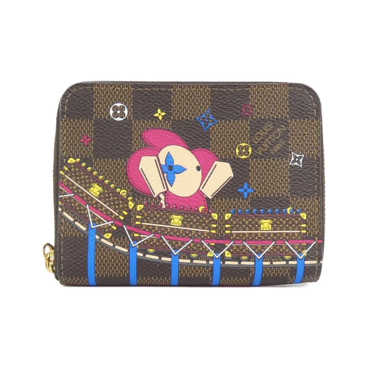 ルイヴィトン　Louis Vuitton ジッピー・ パース　ダミエ ルイヴィトン ダミエ(ホリデイ) ジッピー コインパース N60404 コイン