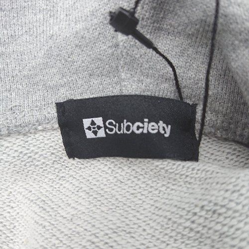 ◇ ⊂◎○未使用○ Subciety サブサエティ ロゴバンド ショート丈 長袖 