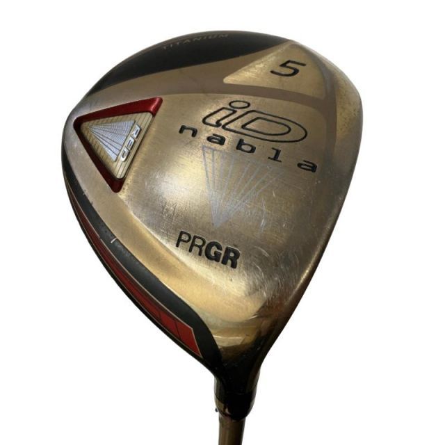 【中古】 プロギア iD nabla RED 5W フェアウェイウッド FW iD nabla RED(フェアウェイ) (フレックスR) メンズ 男性用 右利き 右用 Cランク ゴルフクラブ