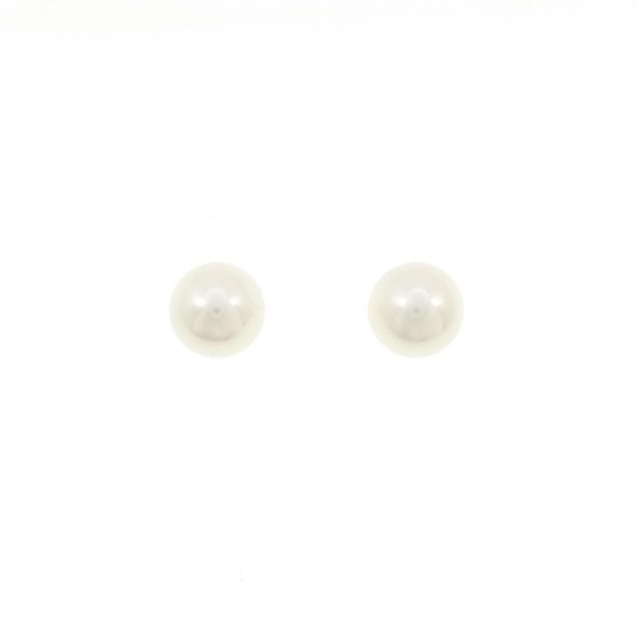 K18YG アコヤパール ピアス 7.2mm