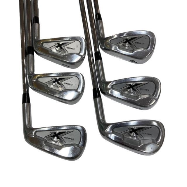 中古】 キャロウェイ X FORGED 6S アイアンセット IR リシャフト