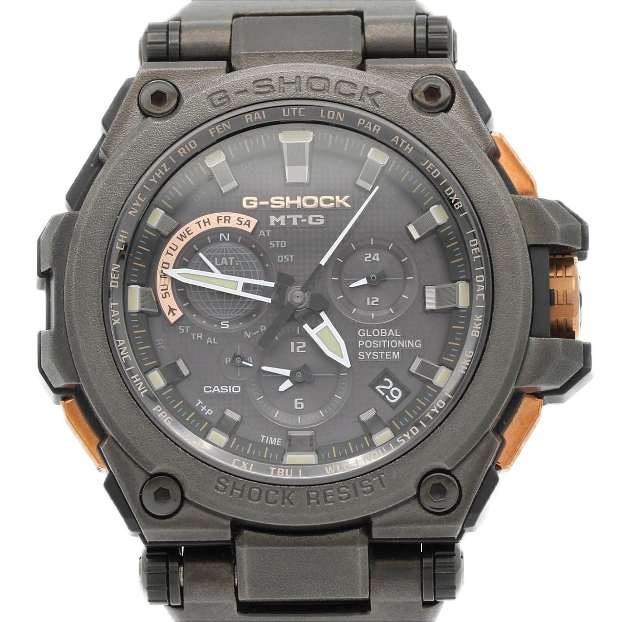カシオ G-SHOCK･MT-G GPS MTG-G1000RB-1AJF その他 ソーラークォーツ