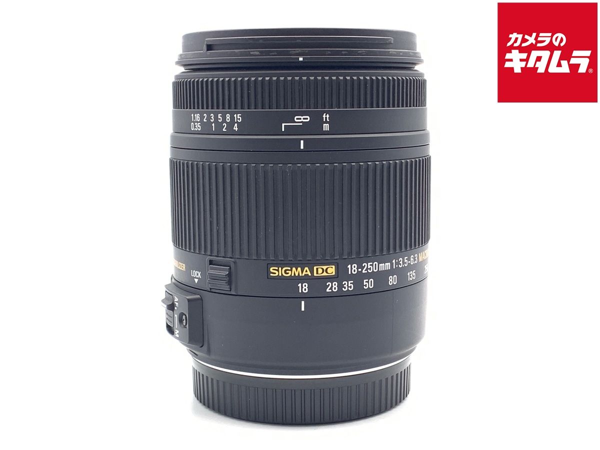【中古】 【良品】 シグマ 18-250mm F3.5-6.3 DC MACRO OS HSM キヤノン用