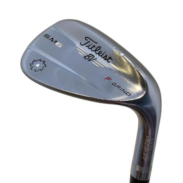 【中古】 タイトリスト VOKEY SPIN MILLED SM6 ツアークロム 52°/12°F ウェッジ WG NS PRO 950GH (フレックスS) メンズ 男性用 右利き 右用 Cランク ゴルフクラブ