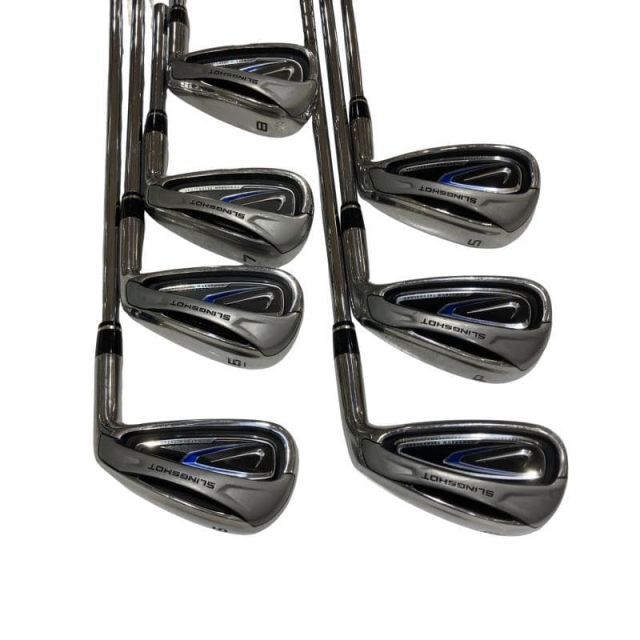 【中古】 ナイキ SLINGSHOT(2010) 8S アイアンセット IR SLINGSHOT(トゥルーテンパー製) (フレックスUNI) メンズ 男性用 右利き 右用 Dランク ゴルフクラブ