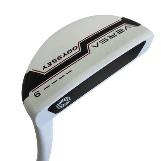 【中古】 オデッセイ VERSA #9 ホワイト 34インチ パター PT スチール (フレックスその他) メンズ 男性用 右利き 右用 Bランク ゴルフクラブ