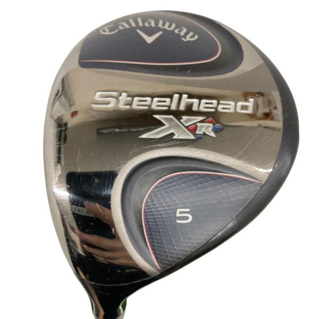 【中古】 キャロウェイ STEELHEAD XR 5W レフティ フェアウェイウッド FW Speeder EVOLUTION for XR (フレックスSR) メンズ 男性用 左利き レフティ 左用 Cランク ゴルフクラブ