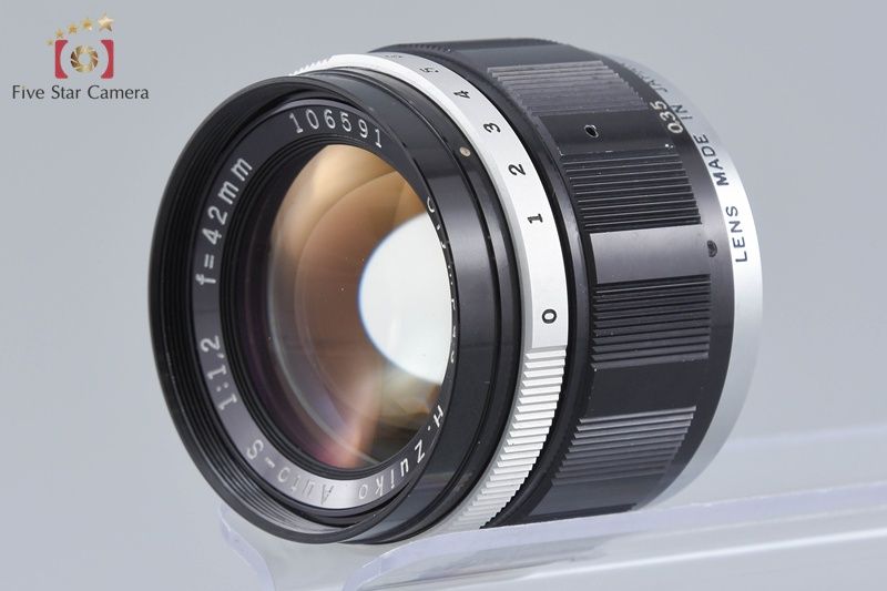 中古】OLYMPUS オリンパス H.ZUIKO AUTO-S 42mm f/1.2 PEN Fマウント