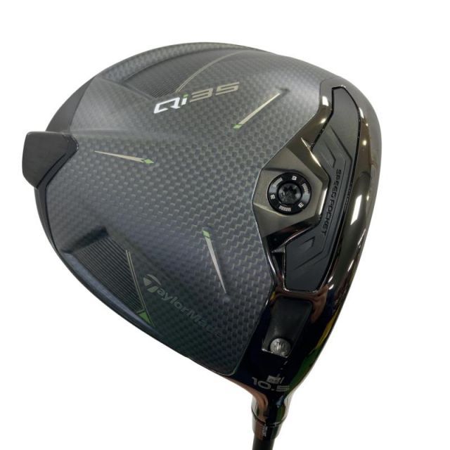 【中古】 テーラーメイド Qi35 10.5° ドライバー DR 純正特注シャフト (フレックスX) メンズ 男性用 右利き 右用 Bランク ゴルフクラブ