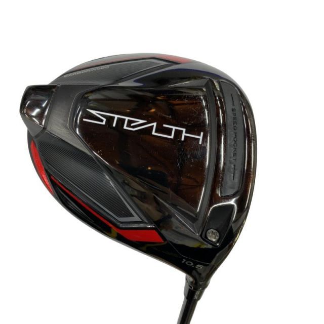 【中古】 テーラーメイド STEALTH 10.5° ドライバー DR TENSEI RED TM50(STEALTH DR) (フレックスS) メンズ 男性用 右利き 右用 Cランク ゴルフクラブ