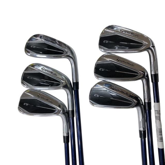【中古】 テーラーメイド Qi 7S アイアンセット IR Diamana BLUE TM60(Qi IR) (フレックスR) メンズ 男性用 右利き 右用 Cランク ゴルフクラブ