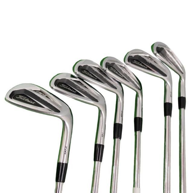 【中古】 タイトリスト Titleist AP2 716 6S アイアンセット IR 純正特注シャフト (フレックスS) メンズ 男性用 右利き 右用 Cランク ゴルフクラブ