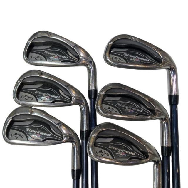 【中古】 キャロウェイ STEELHEAD XR 6S アイアンセット IR XR(STEELHEAD) (フレックスS) メンズ 男性用 右利き 右用 Cランク ゴルフクラブ