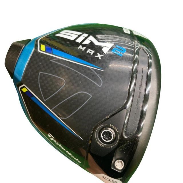 【中古】 テーラーメイド SIM2 MAX 10.5° ドライバー DR 純正特注シャフト (フレックスS) メンズ 男性用 右利き 右用 Cランク ゴルフクラブ の商品写真