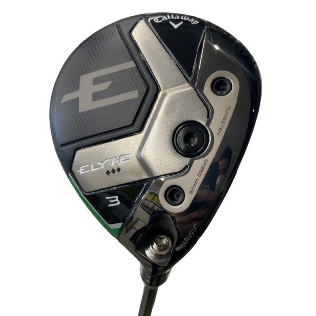 【中古】 キャロウェイ ELYTE ◆◆◆ 3W フェアウェイウッド FW 純正特注シャフト (フレックスS) メンズ 男性用 右利き 右用 Bランク ゴルフクラブ