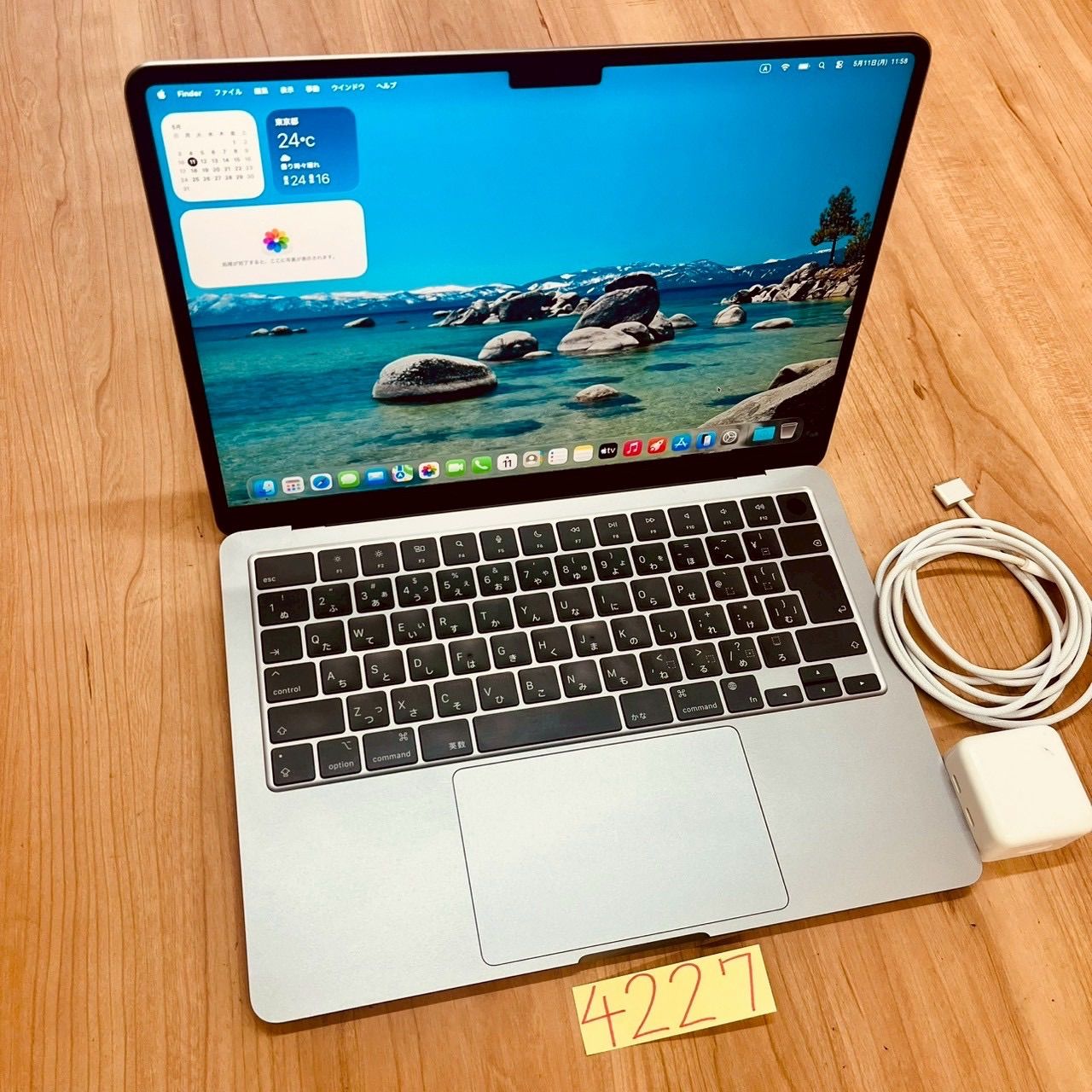 極上品】MacBook Air M2 24GB 512GB 動画編集可 - メルカリ
